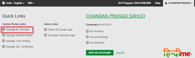 Manage My Domain