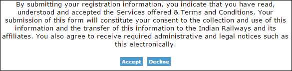 irctc accept terms