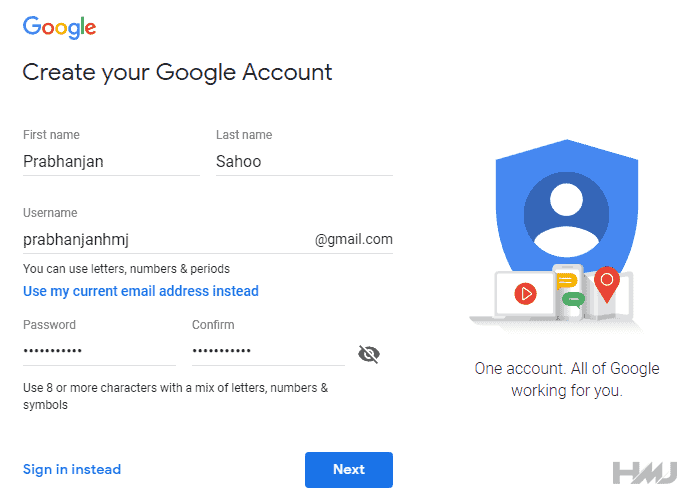 google account kaise banate hai