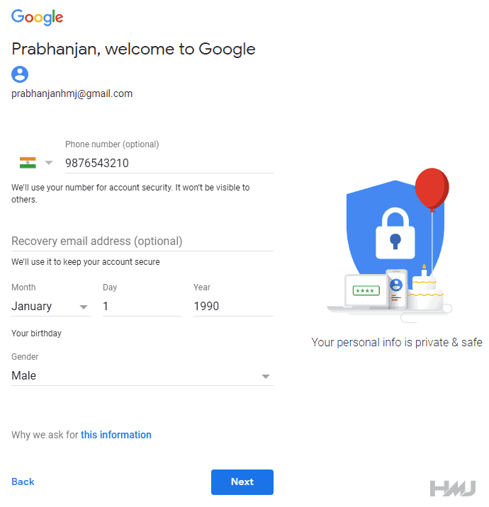 google account kaise banta hai