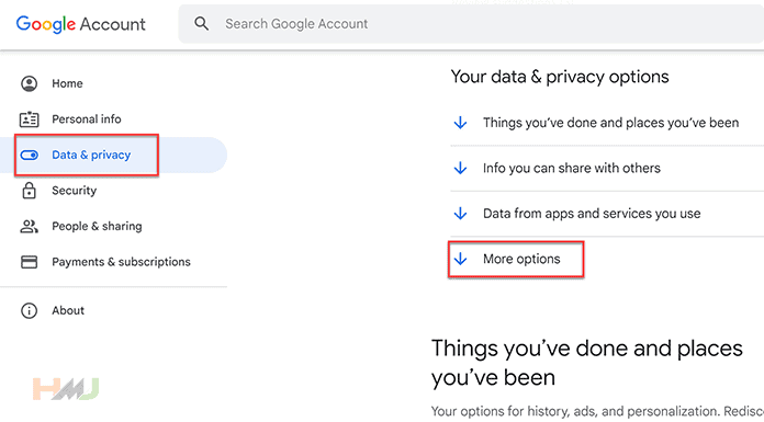 Google Data & Privacy