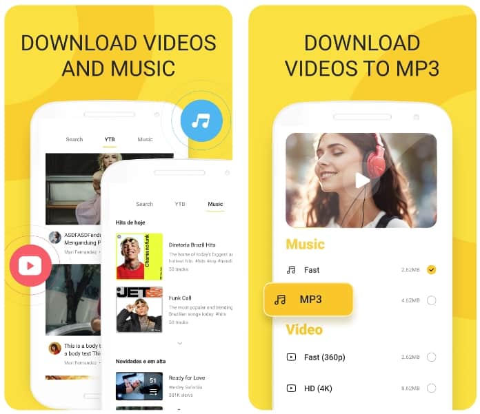 snaptube video music downloader